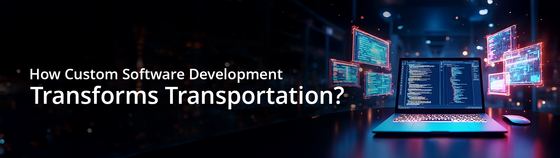 How Custom Software Development Transforms Transportation: Enhancing Efficiency, Reducing Costs, and Driving Growth.